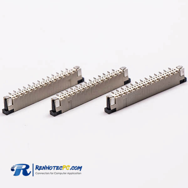 FFC/FPC Connector 13pin 1.5mm Slider Type Top Contact Style for PCB