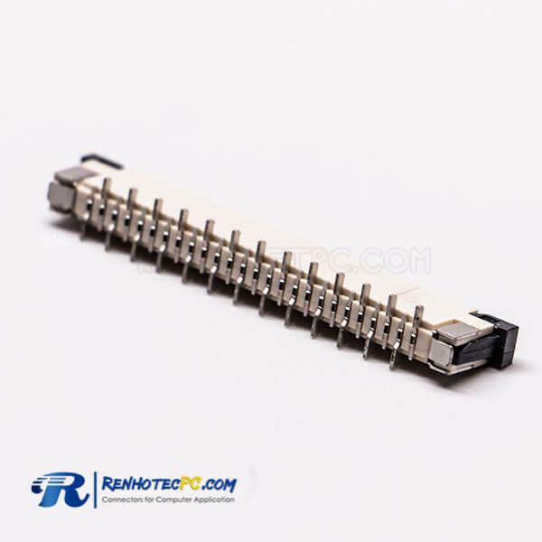 FFC/FPC Connector 13pin 1.5mm Slider Type Top Contact Style for PCB
