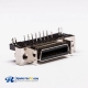 SCSI Types 26 Pin Female Right Angle Through Hole for PCB Mount