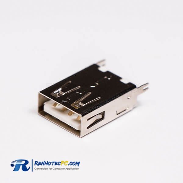 USB 2.0 Connector Female Straight Edge Mount for PCB Mount