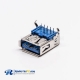 Type A USB 3.0 DIP Female Right Angled for PCB Mount