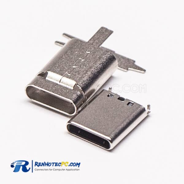 USB Shell Connectors Type C 180 Degree