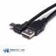 USB to Mini 5 Pin Cable Mini USB Left Angle to Type AM Charge Cable 1M