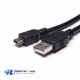 USB Mini to USB Cable 2.0 A Male Connetor Straight Charger Cable