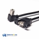 USB 2.0 Type B Cable OTG to Straight A Female Connector