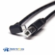 Double Male Plugs for USB Cable Type B to Micro USB 1M Extension Cable
