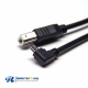 USB Cable Micro USB Straight to USB B Left Angle Male to Male