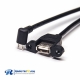 Micro USB Up Angle Male to USB 2.0 Type A Female Straight OTG Cable