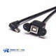 USB to Mini USB Cable Type B Female to Right Angle Mini USB Male