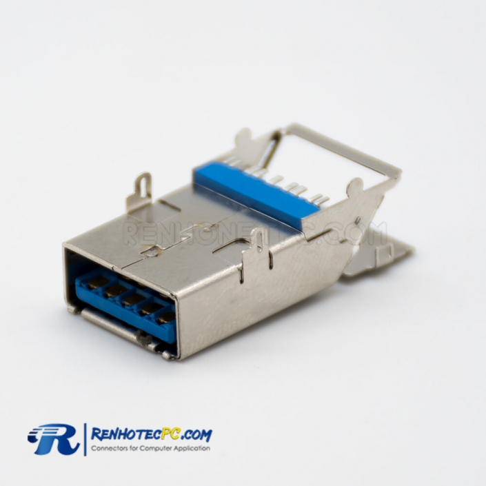 USB Adapter 9 Pin Female Type A 3.0 SMT Connector