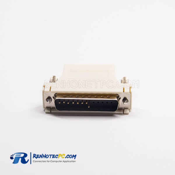 DB25 Male To RJ45 Connector Straight RJ45 Female To Standard D-Sub 8&25Pin