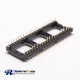 40 Pin Male Header 2.54 Gap Dual Row SMT IC Circular Holes