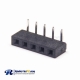 Header3pcs 2mm Right Angle 5 Pin Single Row Dip Type