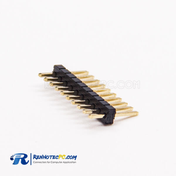 1.27 Pin Header Male 1×10 Connector Single Row