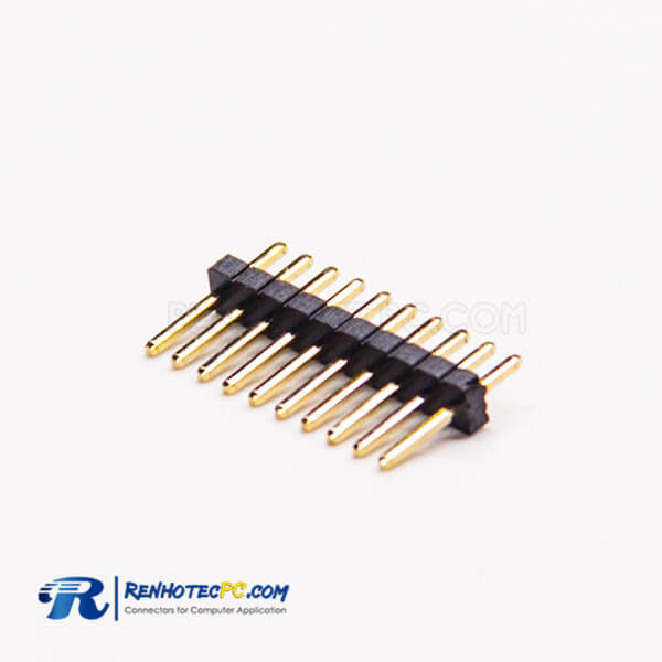 1.27 Pin Header Male 1×10 Connector Single Row